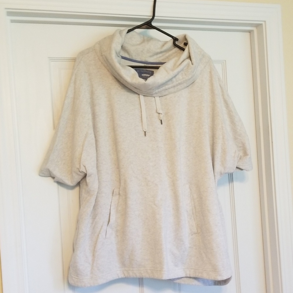 Sonoma L-XL cowl neck sweater